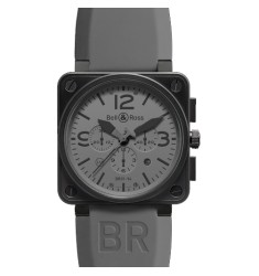 Bell & Ross Commando Grey 46mm Mens Watch Replica BR 01-94 COMMANDO